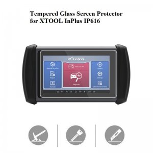 Tempered Glass Screen Protector for XTOOL InPlus IP616 Scanner